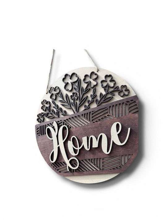 Decoratiebord 'Home'