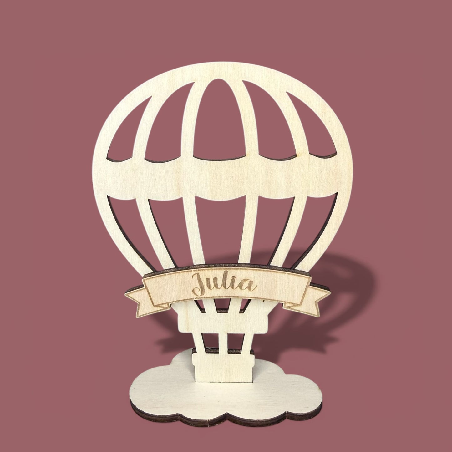 Luchtballon | Geboortebord