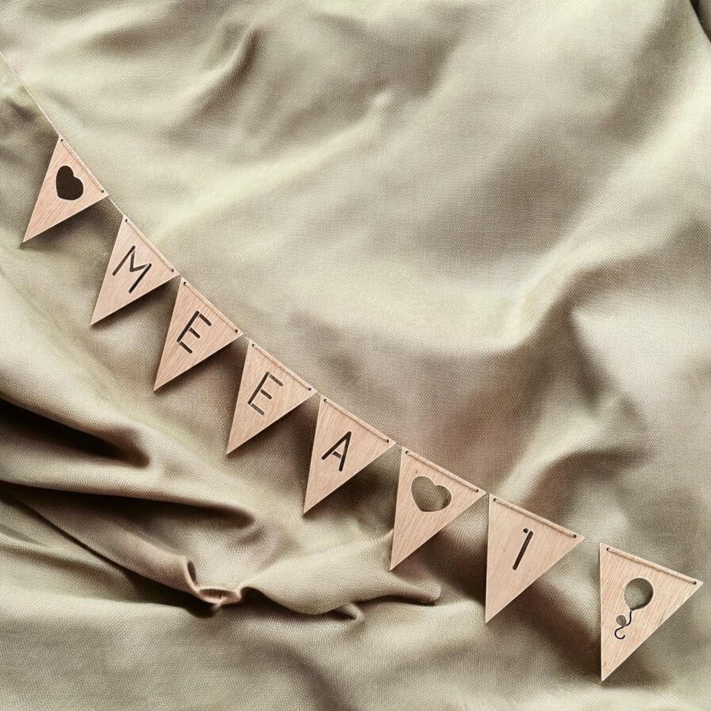 Verjaardags vlaggenlijn