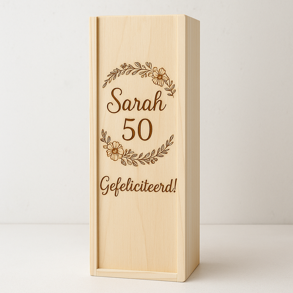 Wijnkist | Gepersonaliseerd