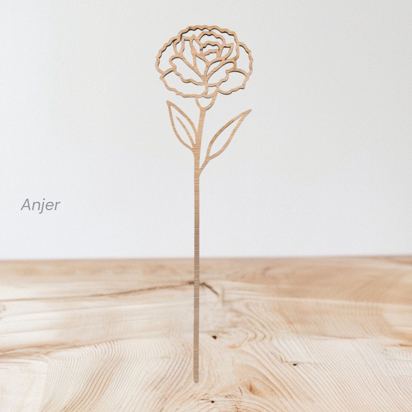 Bosje houten bloemen