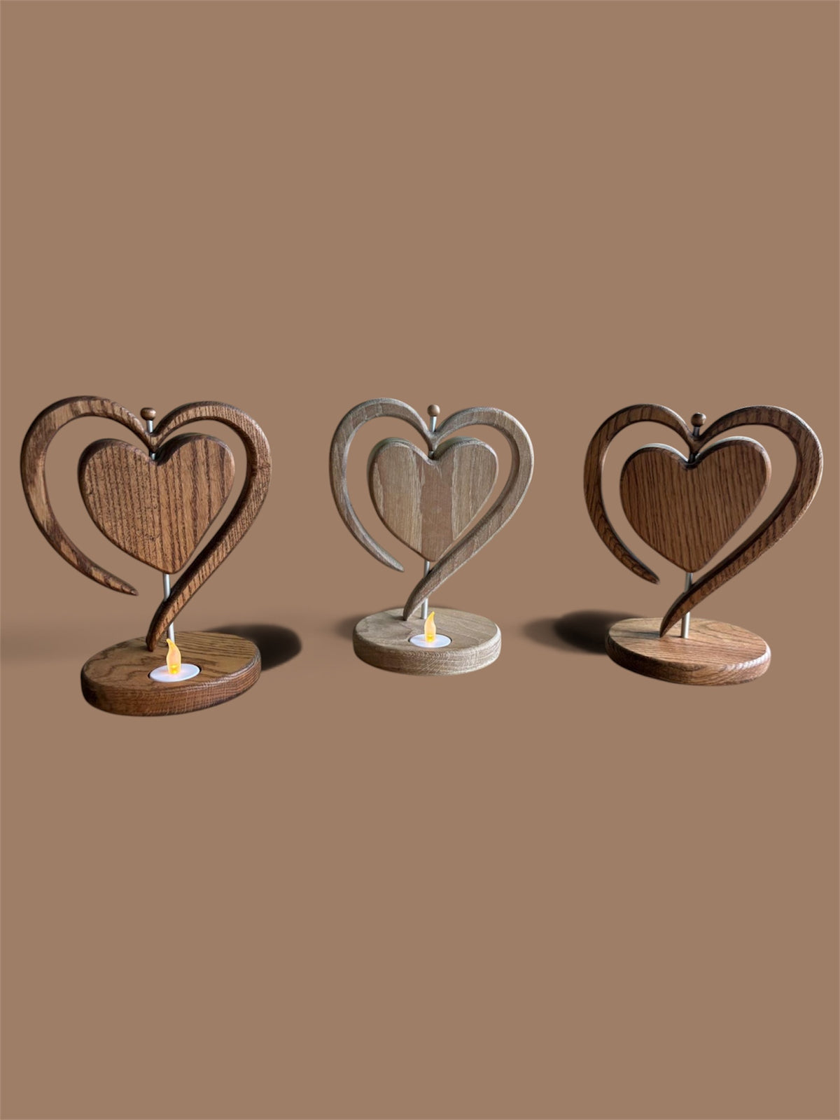 Ambachtelijke houten urn
