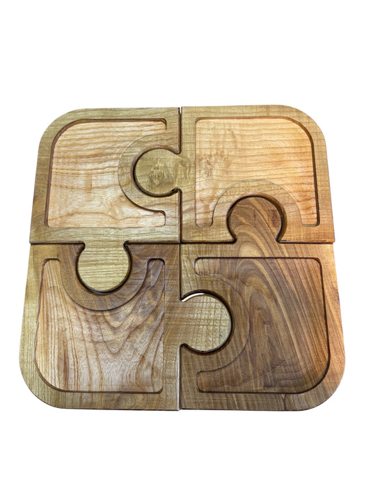 Puzzel borrelplank