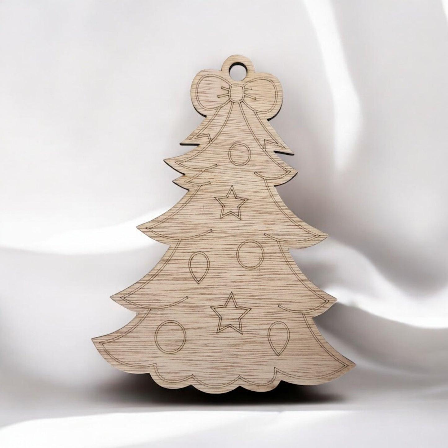 Houten kerstboompje