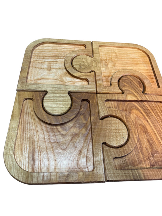Puzzel borrelplank