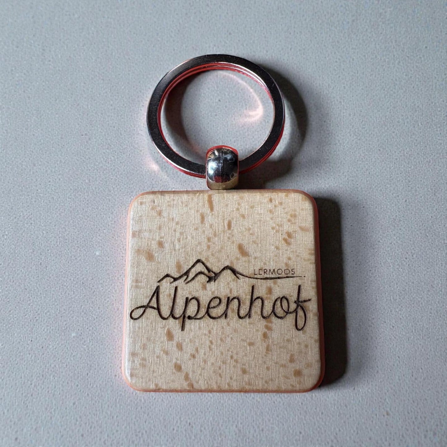 Vierkante sleutelhanger