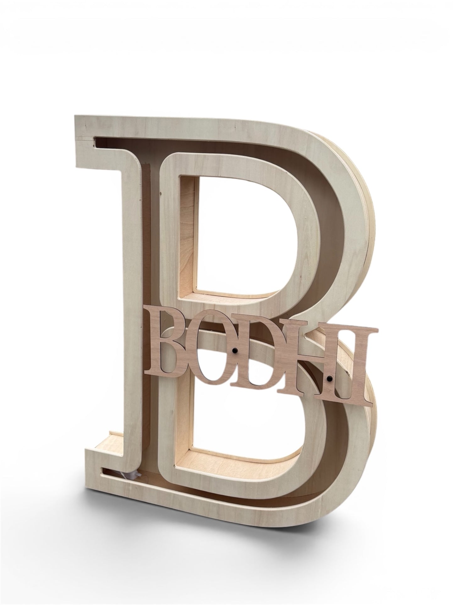 Lichtbak letters
