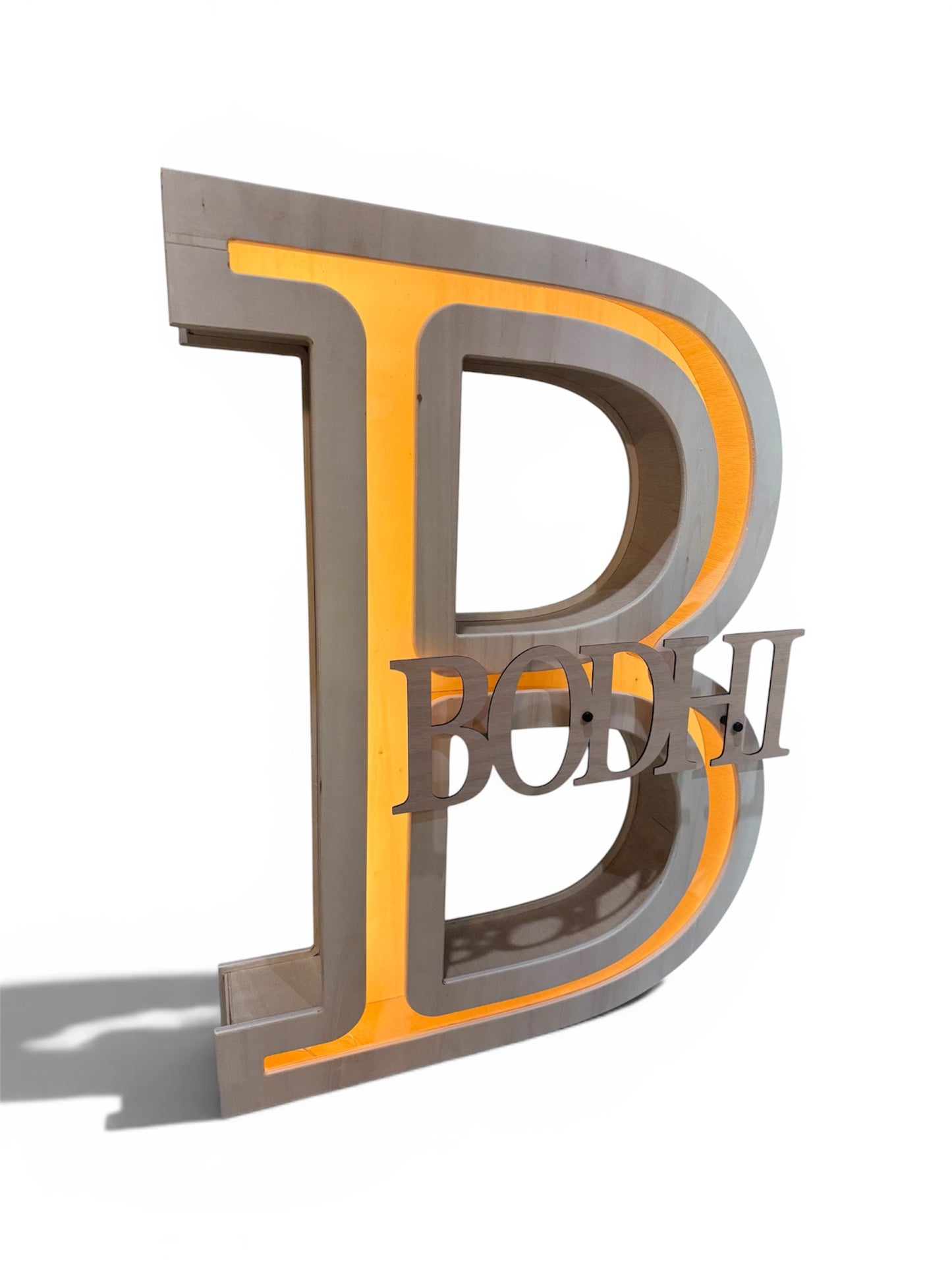 Lichtbak letters