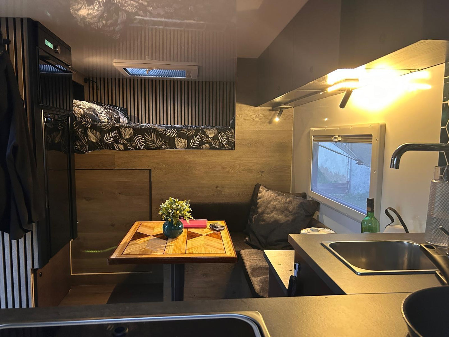 Binnenkant Adventure home
