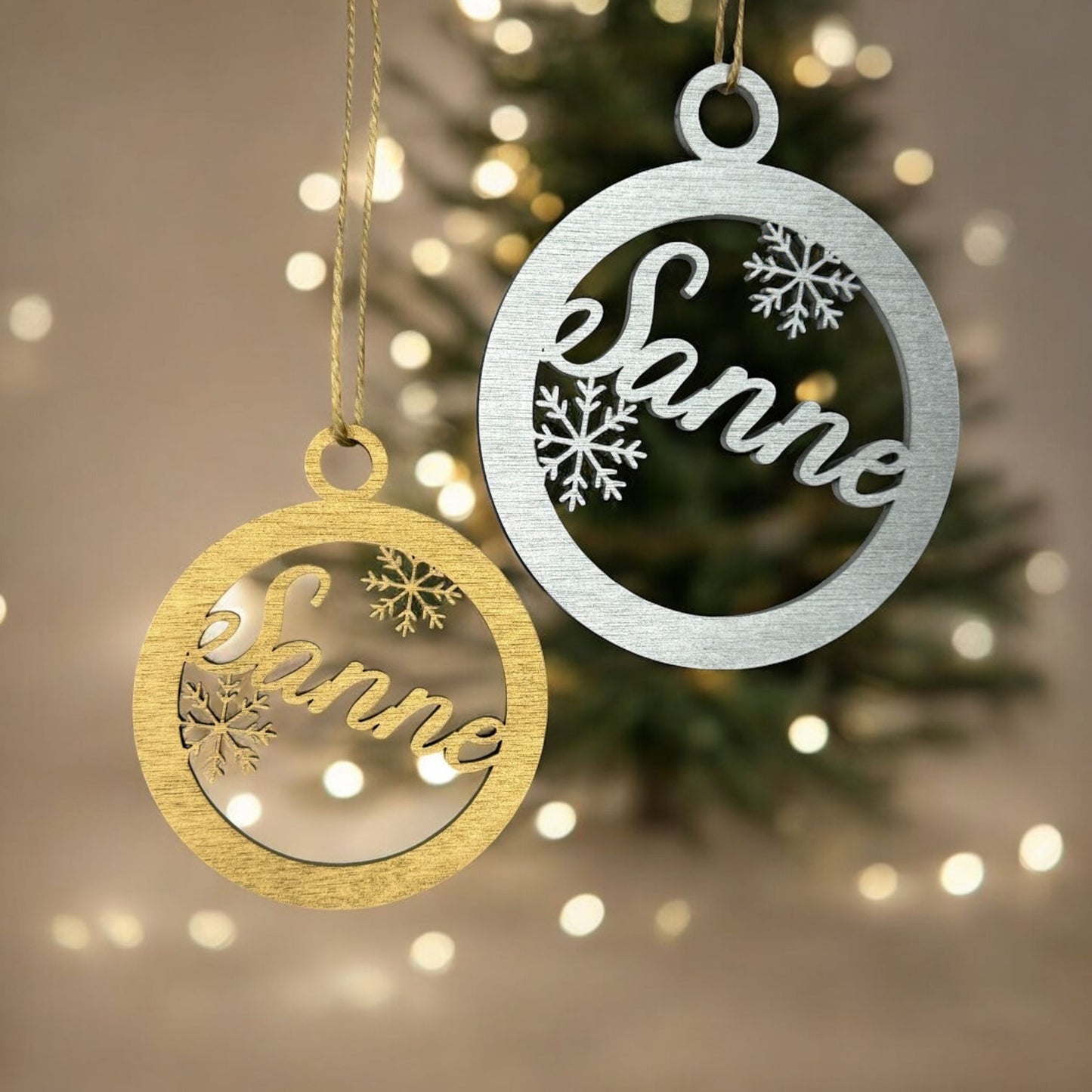 Kerstballen met naam