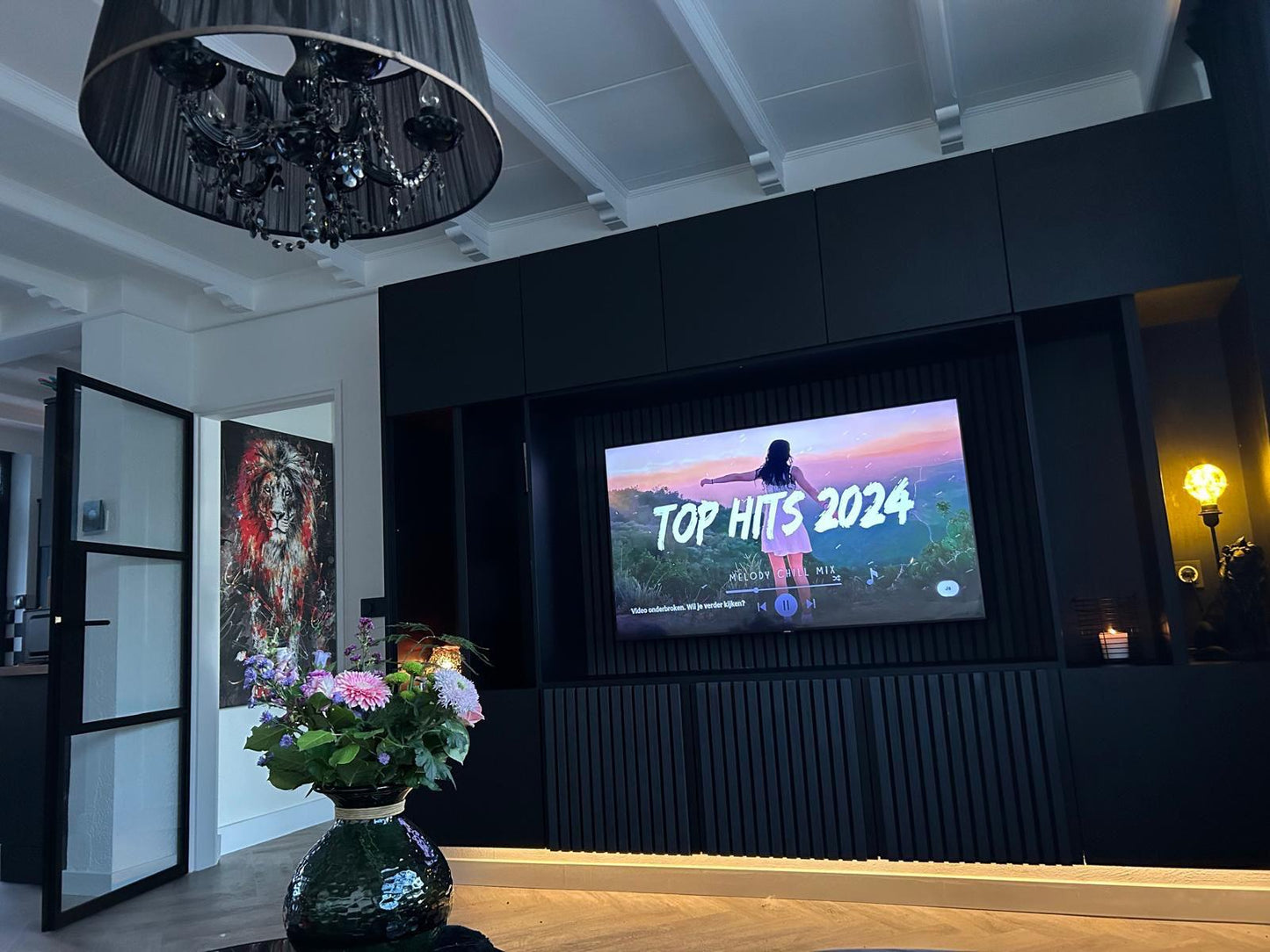 TV wandkast, maatwerk