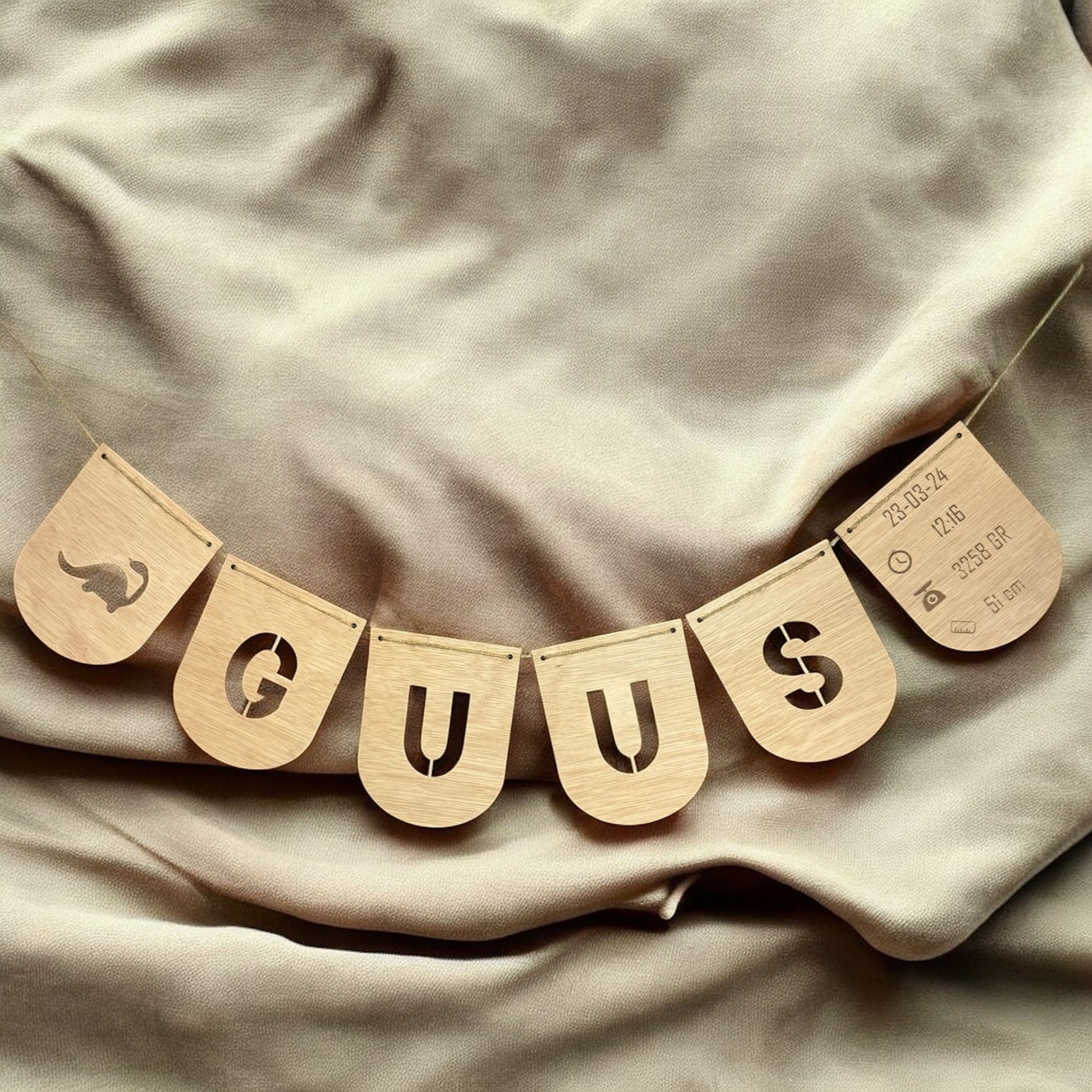 Vlaggenlijn geboorte