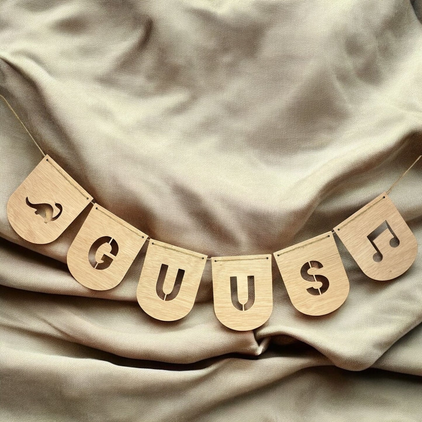 Geboorte vlaggenlijn
