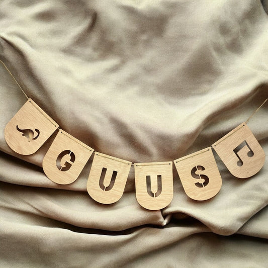 Geboorte vlaggenlijn
