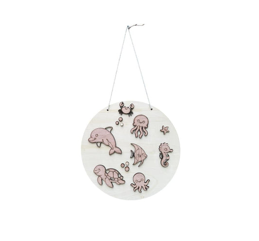 Babykamer zeediertjes