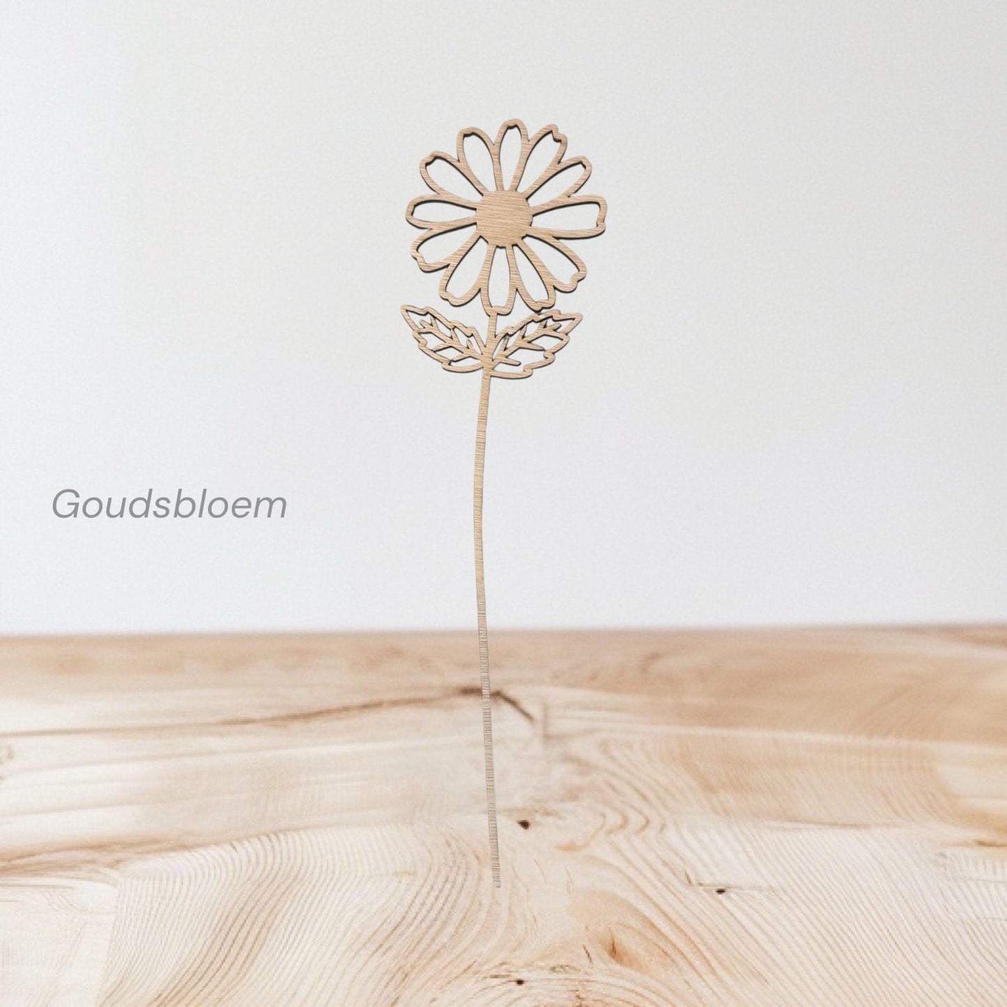 Bosje houten bloemen