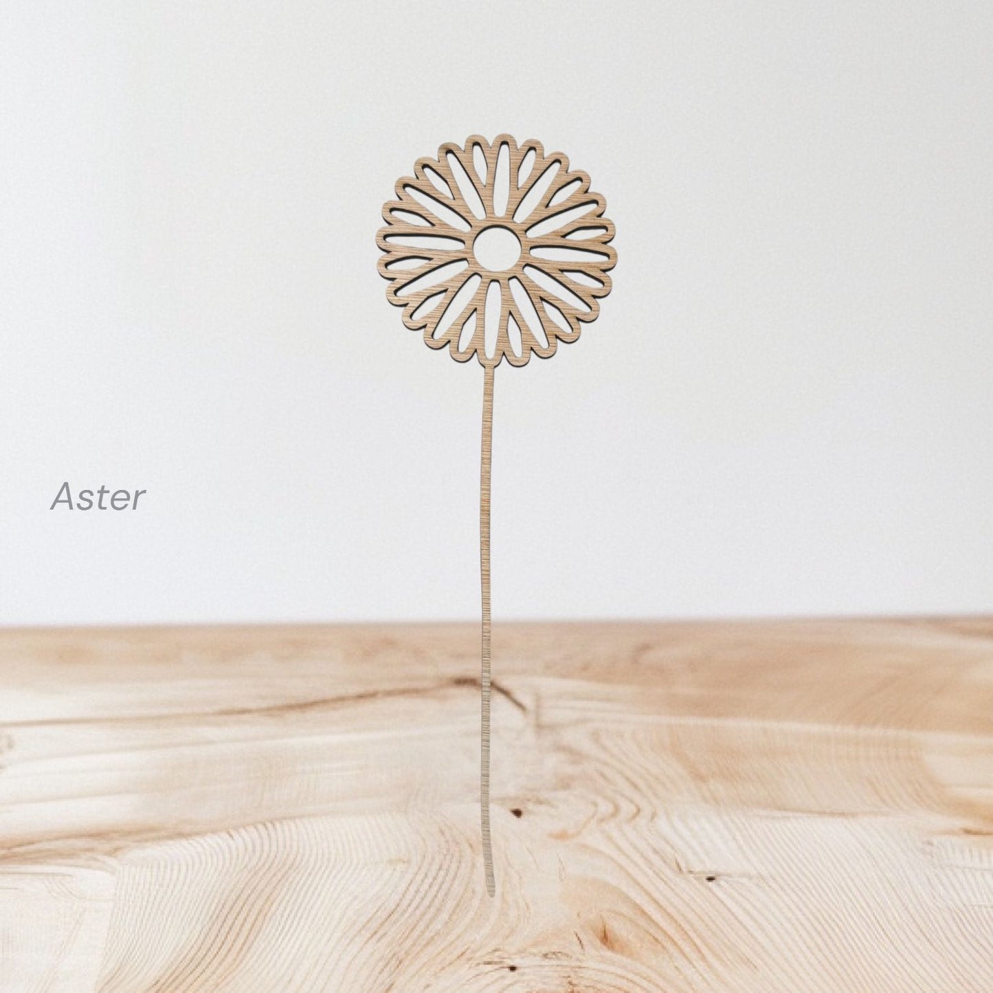 Bosje houten bloemen