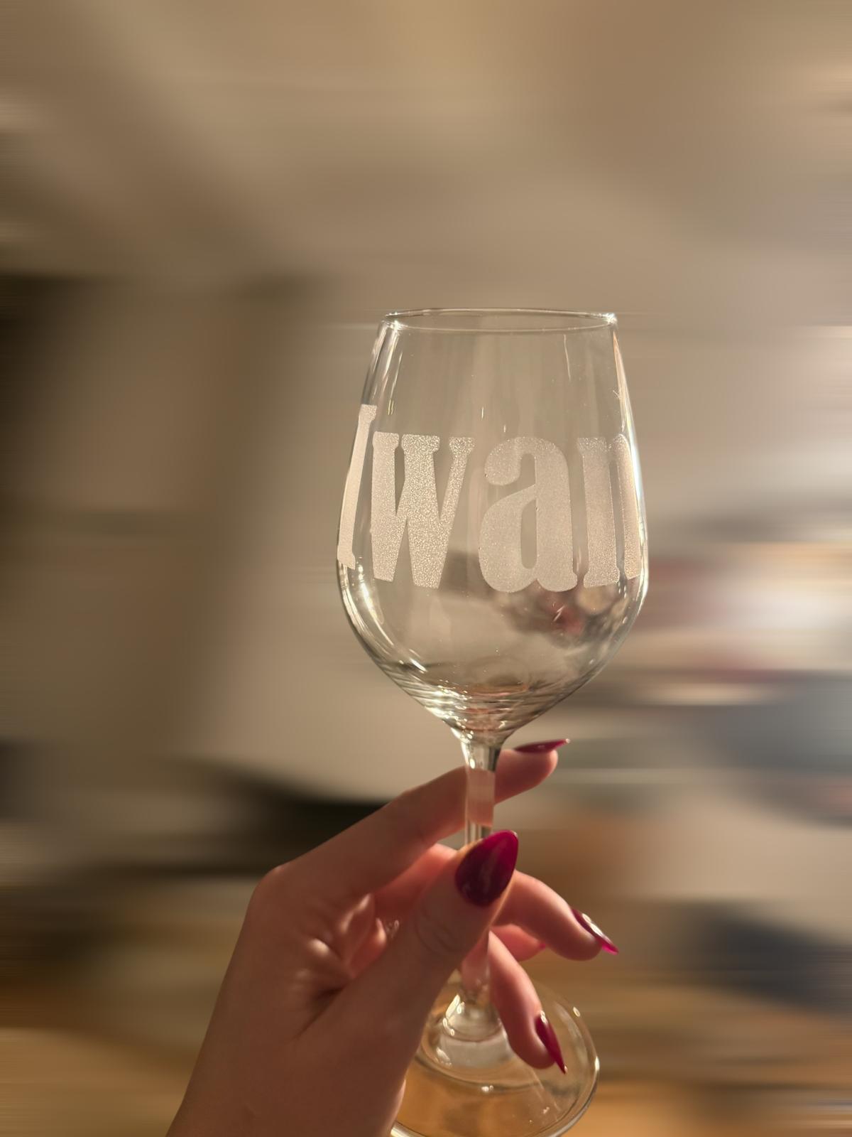 Wijnglas | Graveren