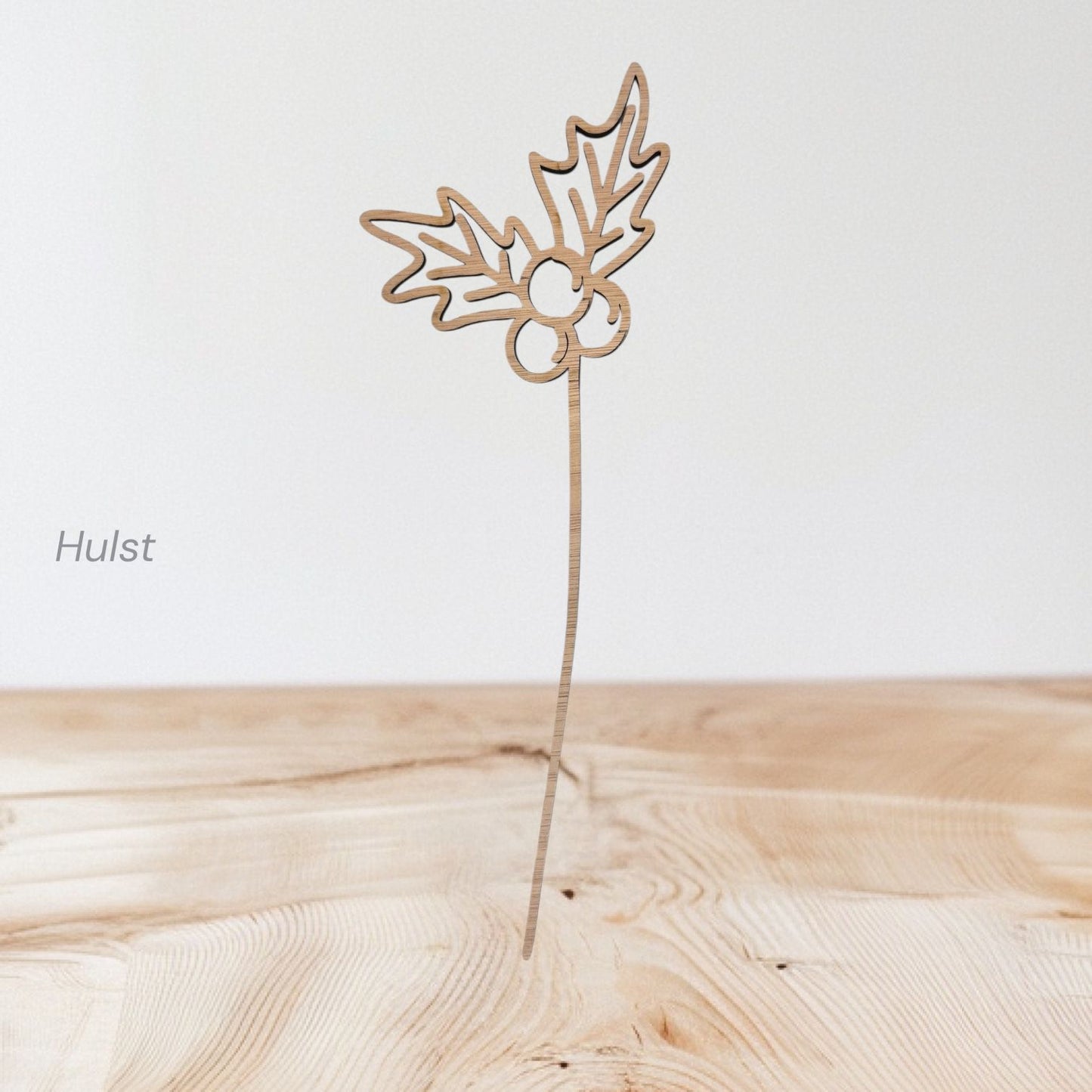 Bosje houten bloemen