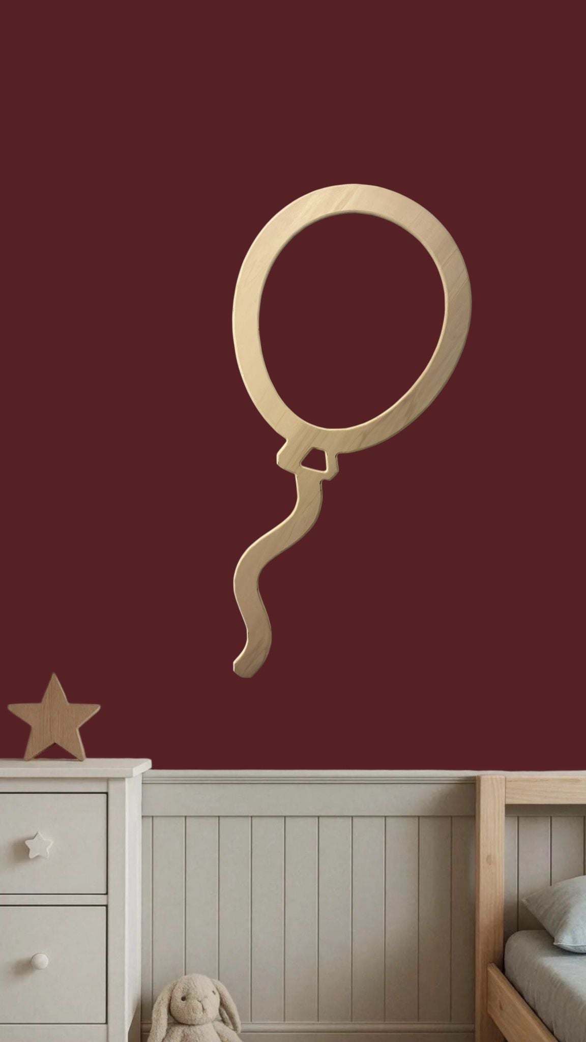 wanddecoratie ballon